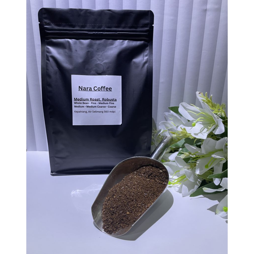 

Kopi Robusta Kepahiang - COARSE (Bubuk Kasar) 1Kg