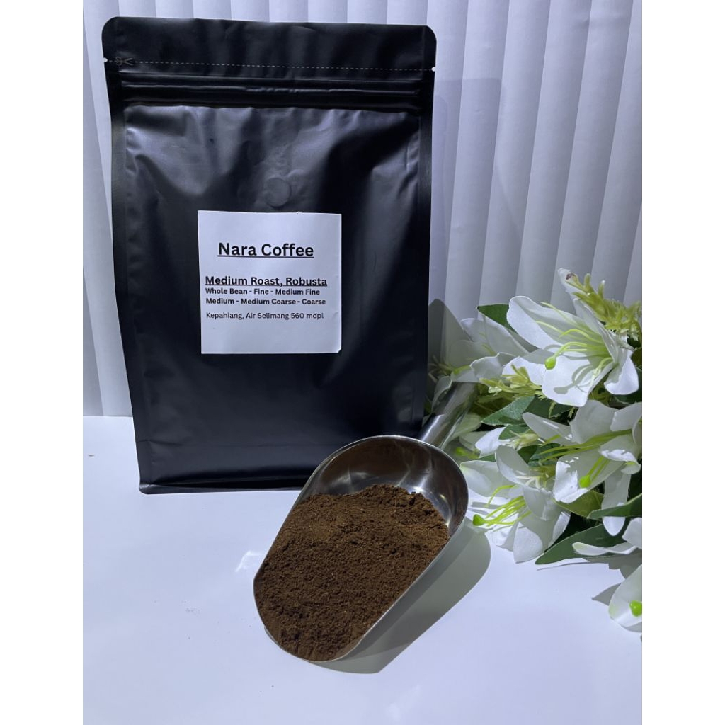 

Kopi Robusta Kepahiang - FINE (bubuk halus)1kg