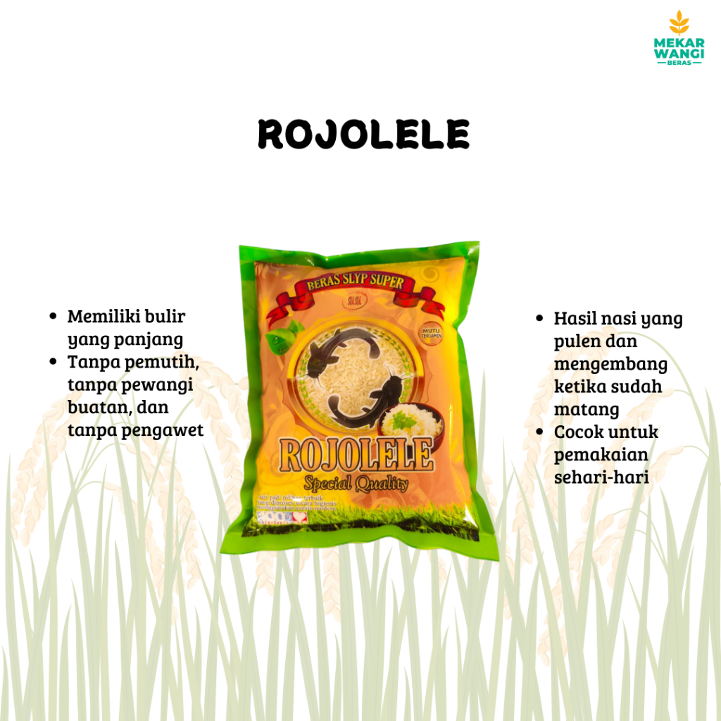 

BERAS ROJOLELE SLYP SUPER 1KG