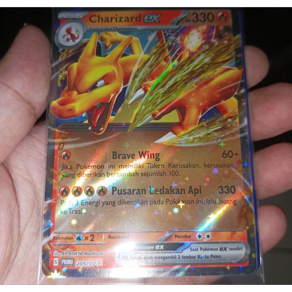 Charizard Promo Evoline Pokemon TCG Indonesia