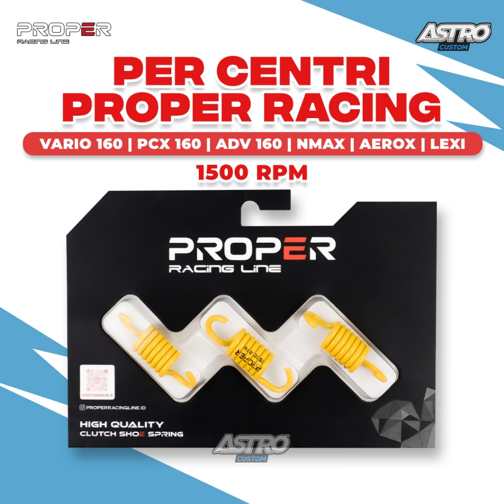 Proper Per Kopling 1500 RPM ADV 160 PCX 160 Vario 160 Per Centri Sentri Per Kampas Ganda CVT Racing