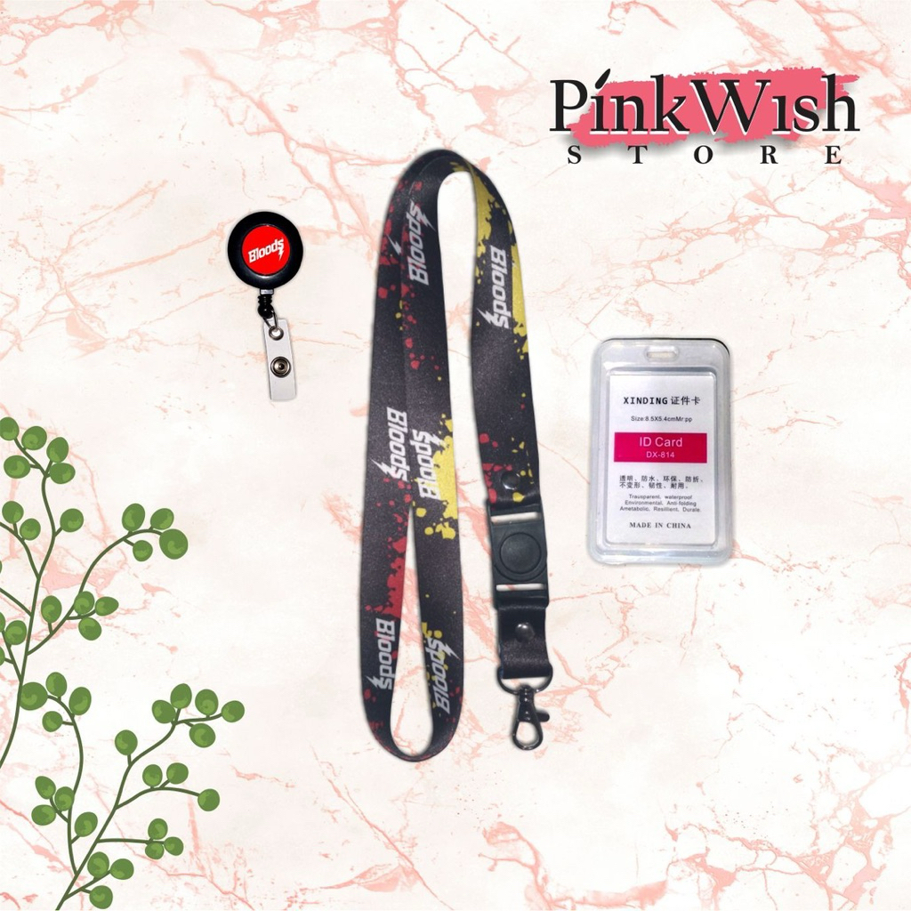 

Lanyard BLOODS / Tali idcard BLOODS [Ready stock] Termurah