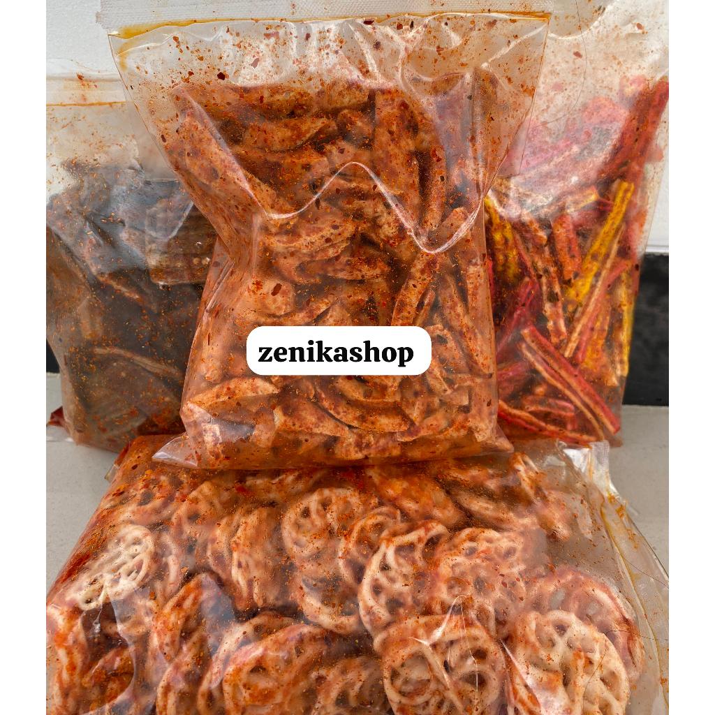

seblak mix/kerupuk seblak campur 1kg dapat 4 produk kemasan 250gram bisa request via catatan
