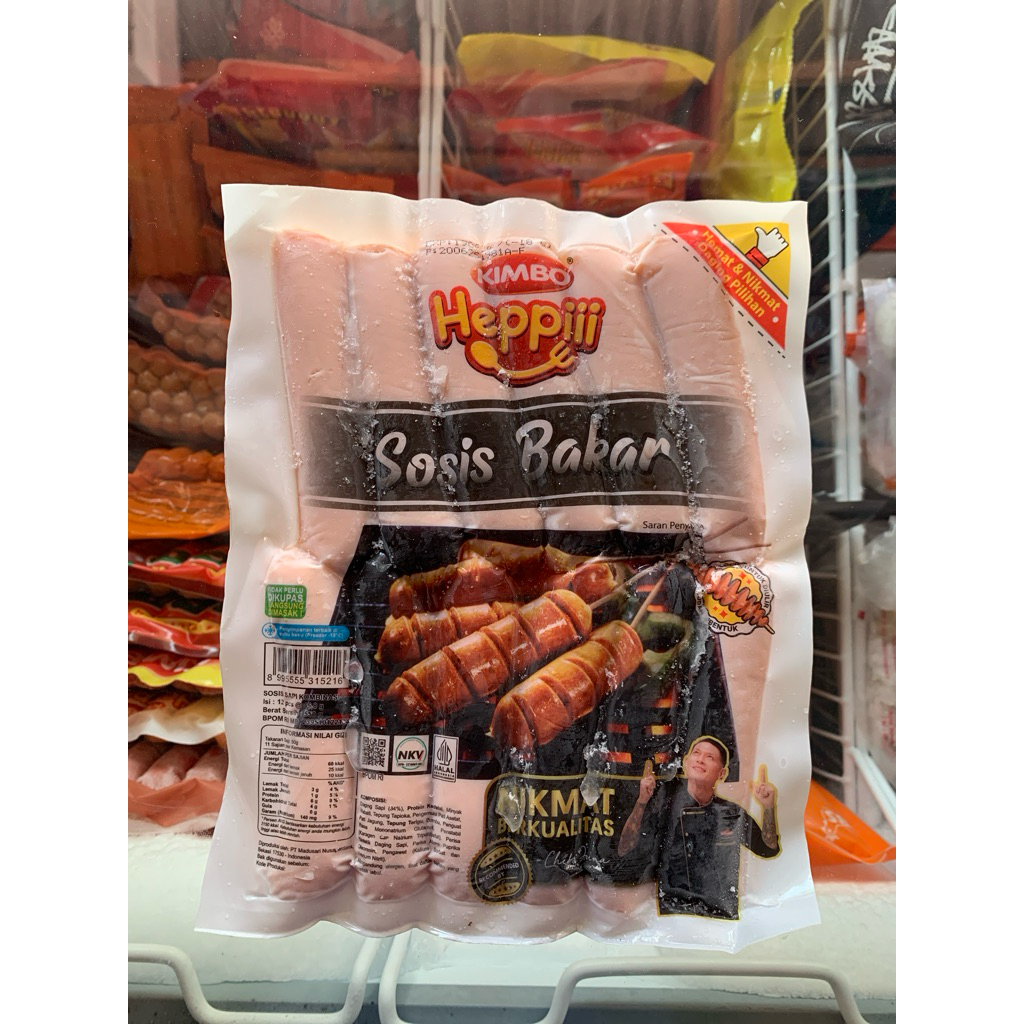 

KIMBO - HEPPIIII SOSIS BAKAR 550g