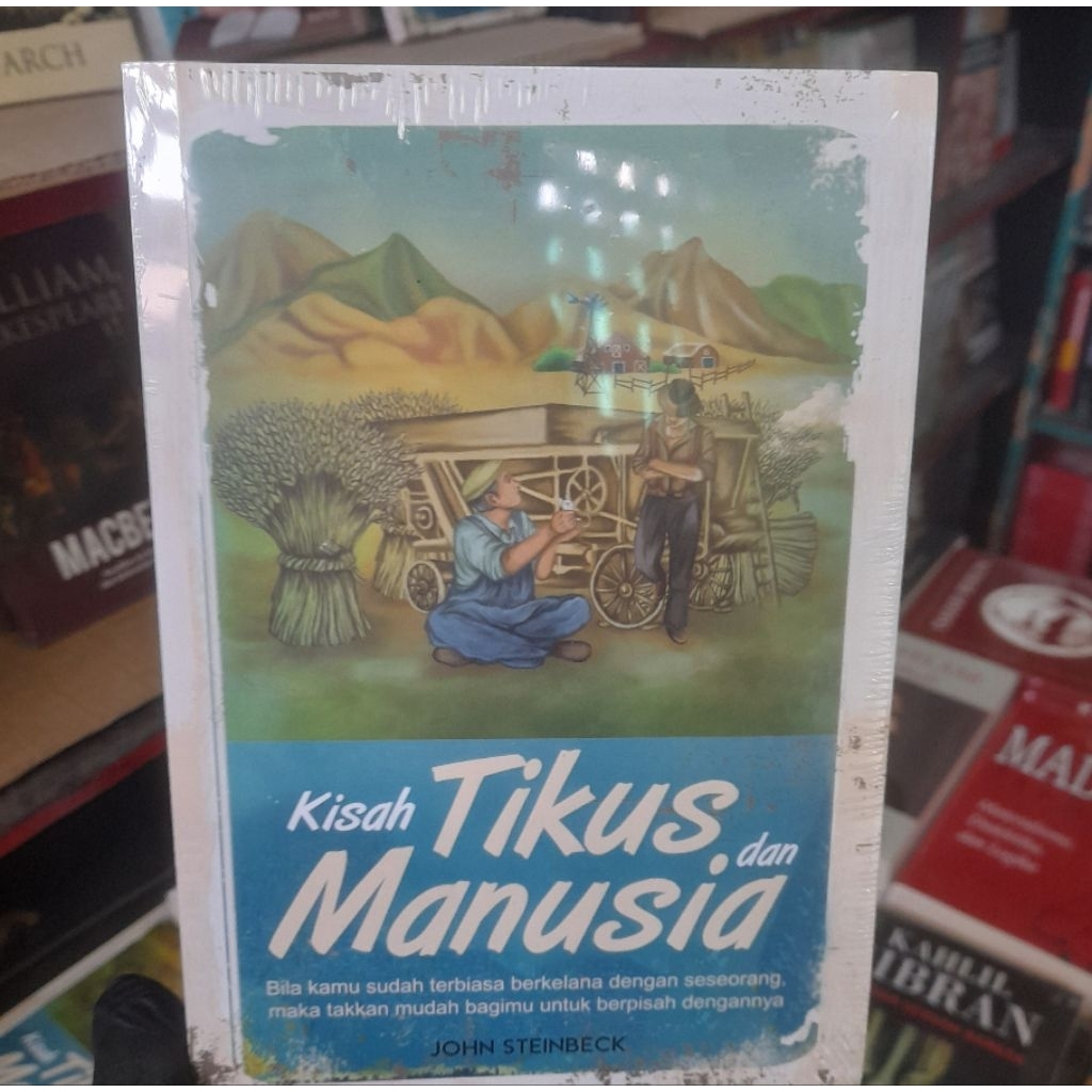 Buku Original kisah Tikus Dan Manusia - Jhon Steinbeck