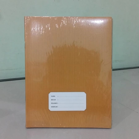

SILVER HORSE Buku Tulis Anak Sekolah 38 Lembar Sampul Kraft Coklat - 1 Pack Isi 10 Buku
