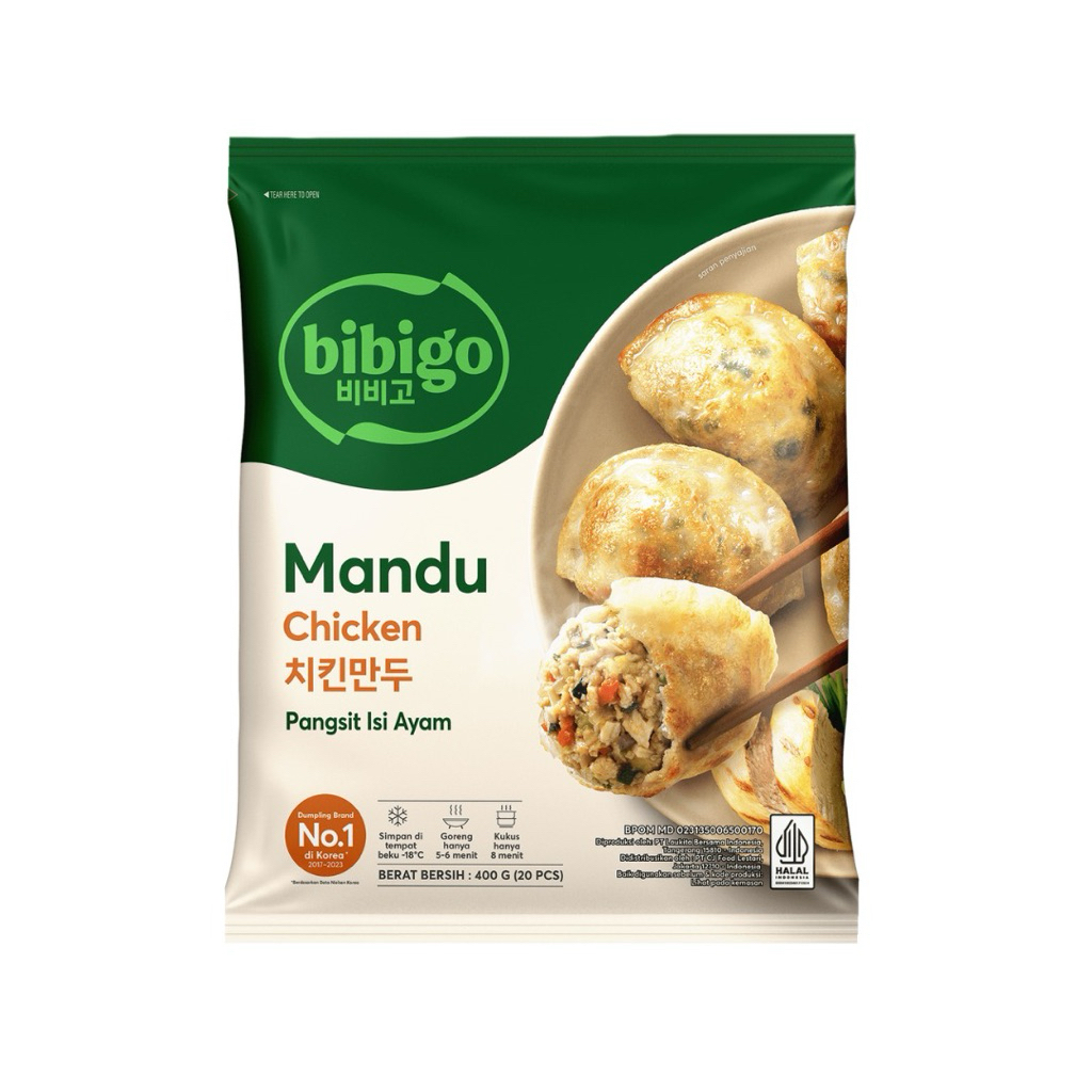 

Bibigo - Mandu Chicken 400 Gram