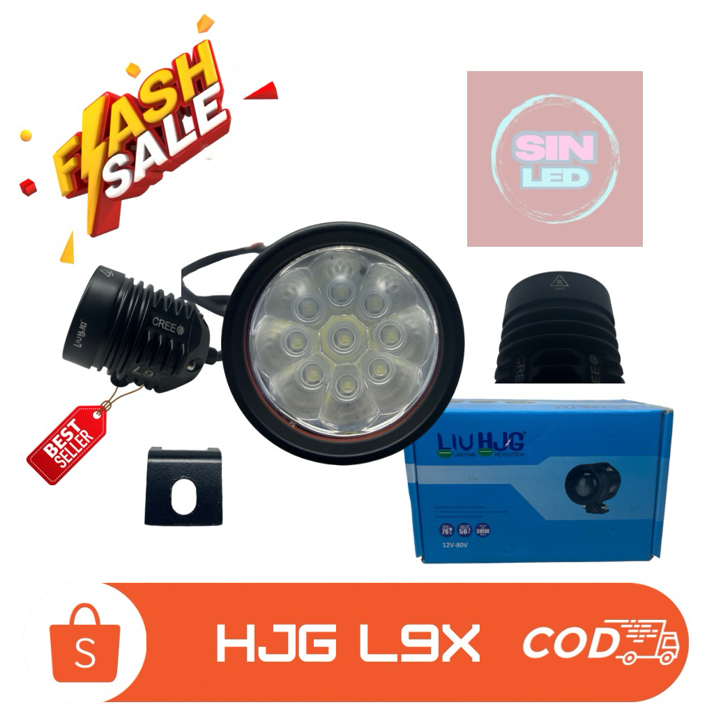 LAMPU LED CREE HJG TEMBAK SOROT L9X 9 MATA 90 WATT