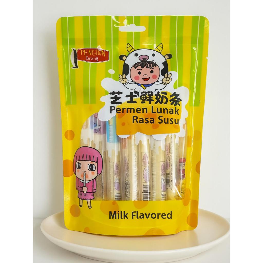 

Permen Stik Lunak PENGIN Viral Rasa Susu 240gr HALAL BPOM