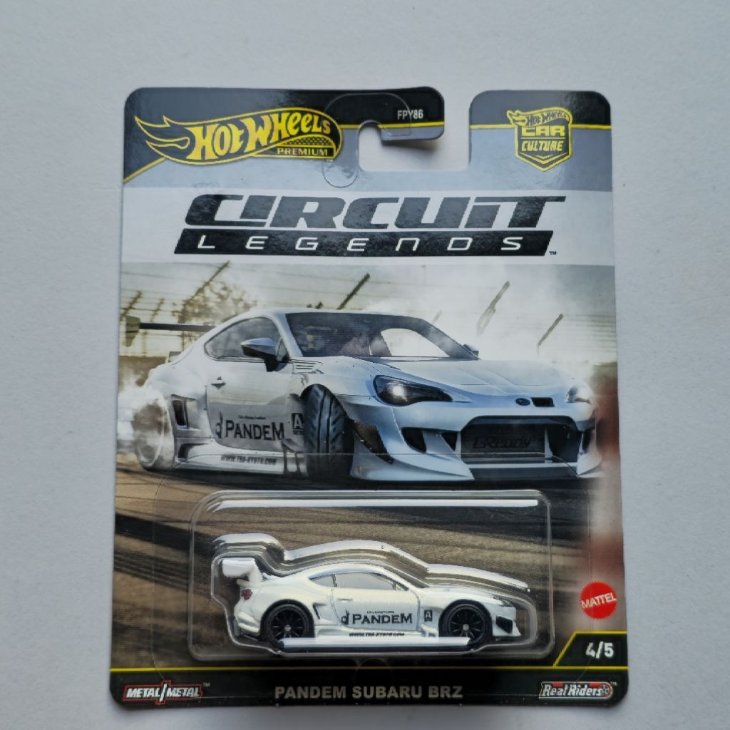 Hot Wheels Premium Circuit Legends Pandem Subaru BRZ