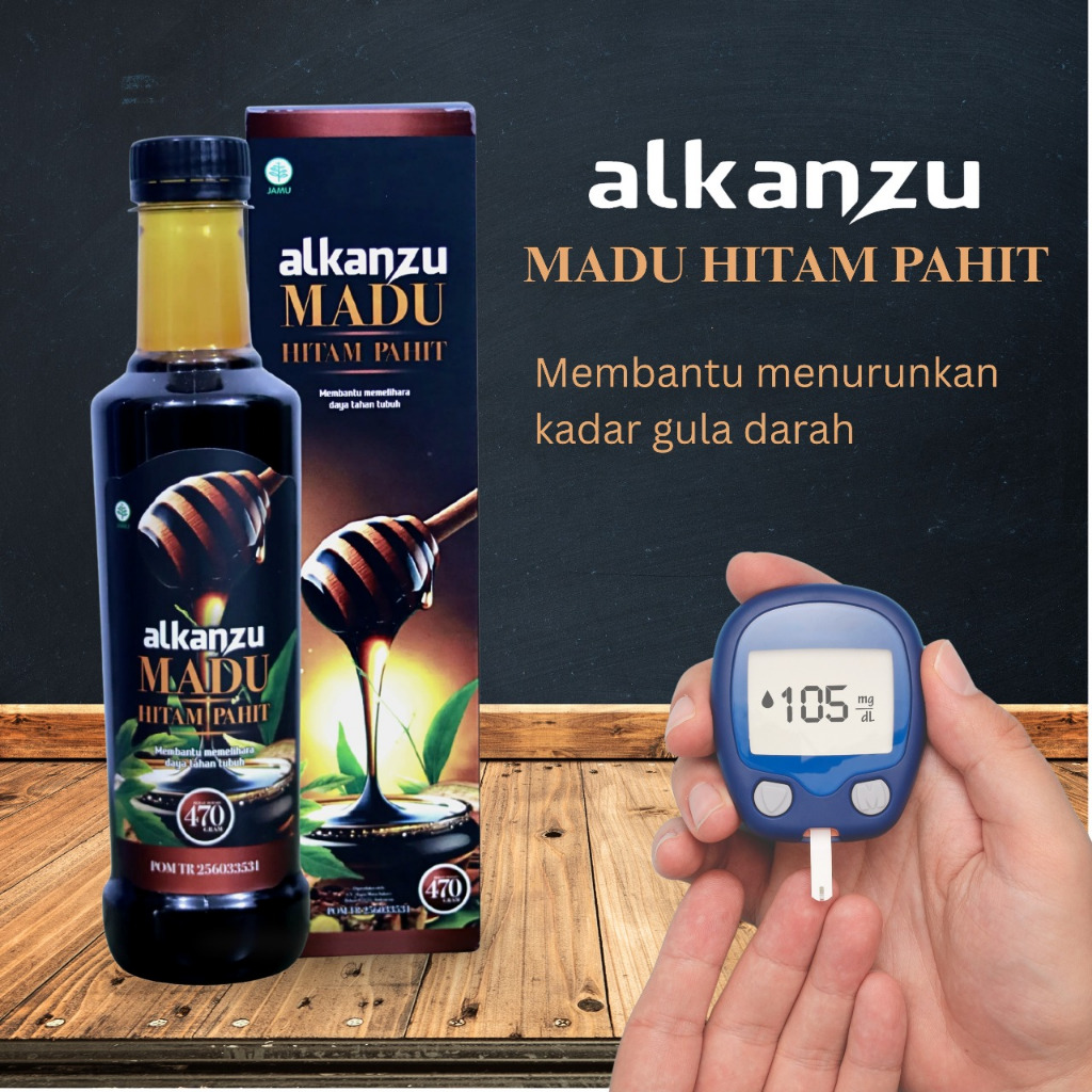 

Madu Hitam Pahit Alkanzu 470gr – Madu Pahit Herbal | Original & Murni Membantu Memelihara Daya Tahan Tubuh