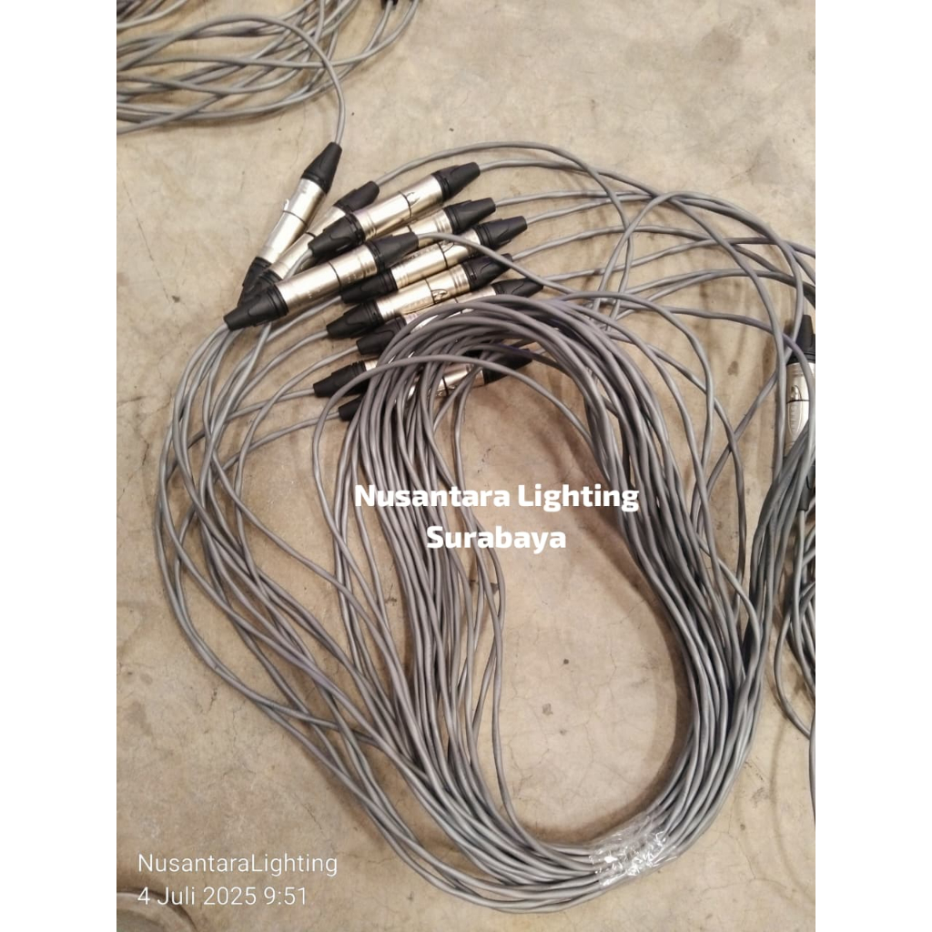 Kabel DMX / Colokan DMX Meter / Lighting