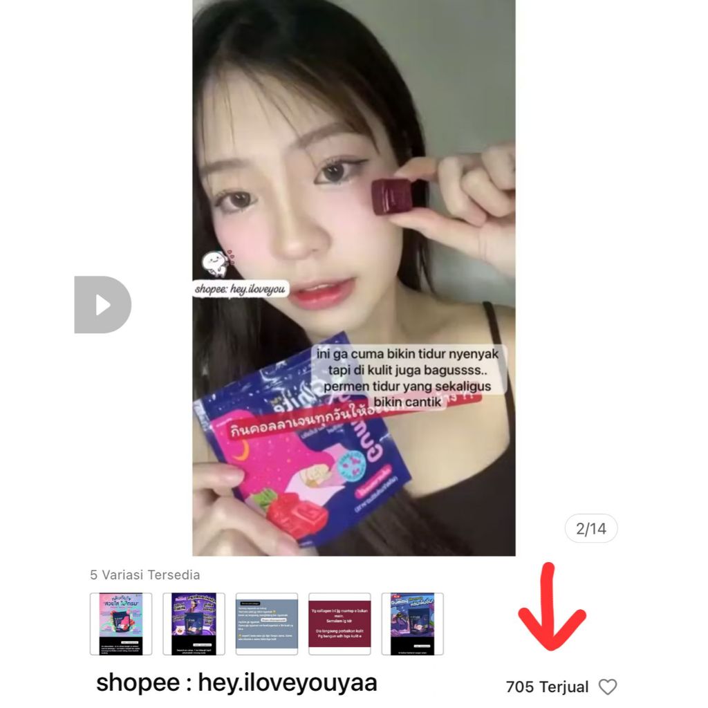 

permen nyenyak bobo lelap vitamin booster dan kulit bagus