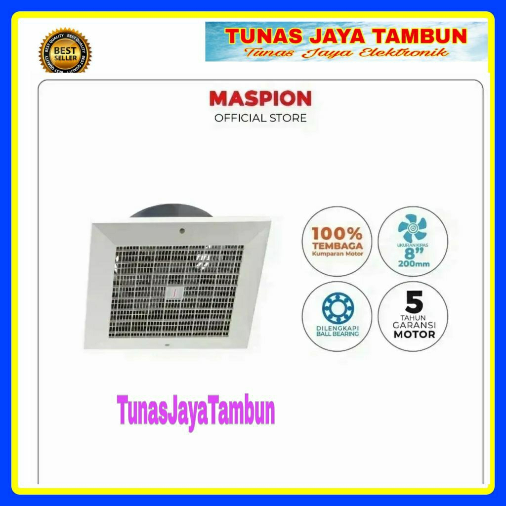 CELLING EXHAUST FAN MASPION CEF 25 / EXHAUST MASPION 10 INCH