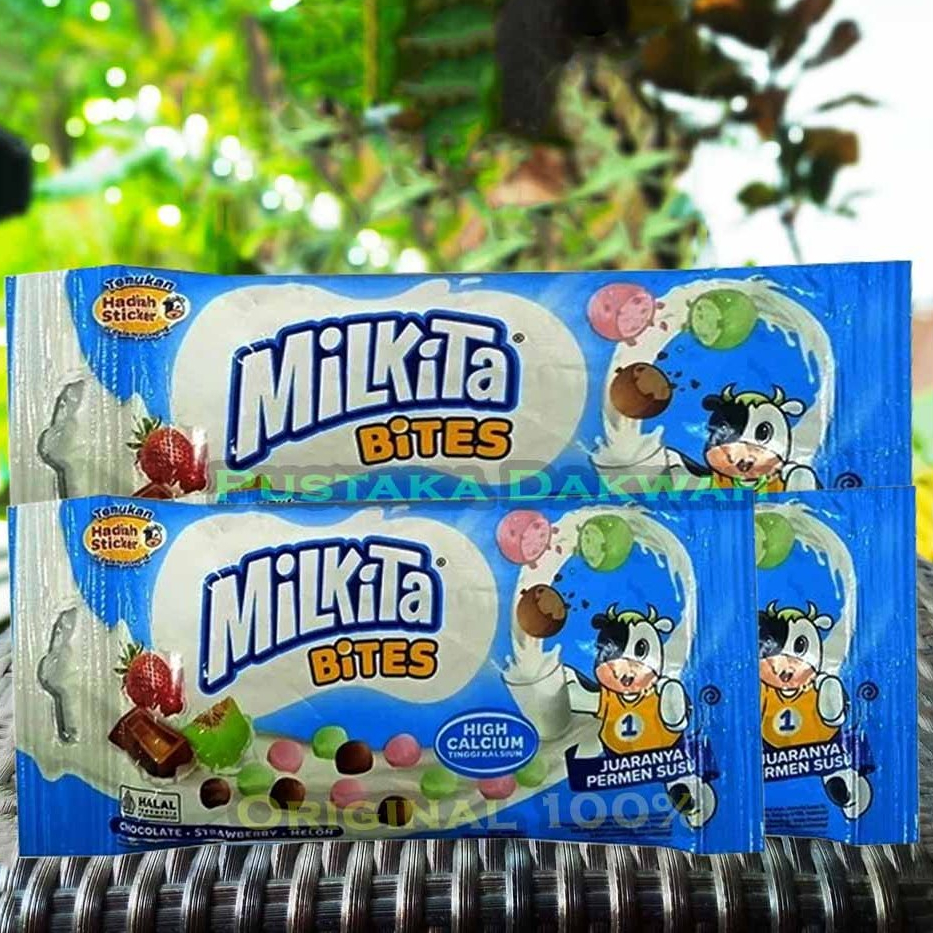

Milkita Bites Permen Susu 24gr Permen Susu permen Sacshet Permen Milkita susu Coklat Strawberry Melon Permen Chocolate Permen Strawbery Permen Melon Permen susu Buah Milkita Juaranya Permen Susu Tinggi Kalsium 24 g