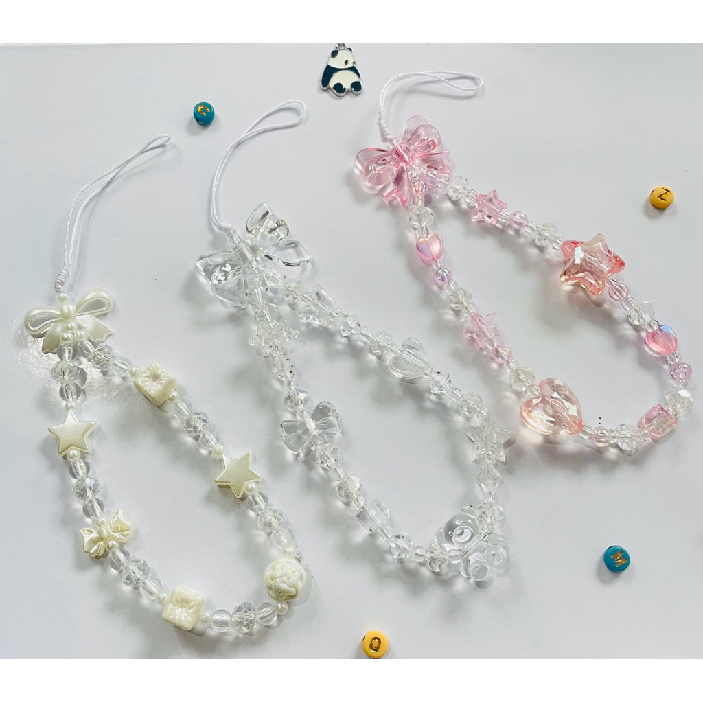 STRAP PHONE RIBBON/ GANTUNGAN HP LUCU / GANTUNGAN HP KOREAN UNIK