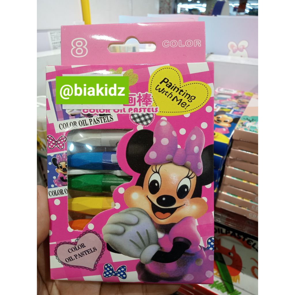 

Oil Pastel atau Crayon 8 warna ekonomis