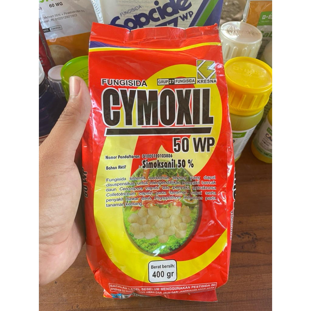 Fungisida Cymoxil 50 WP 400 Gr