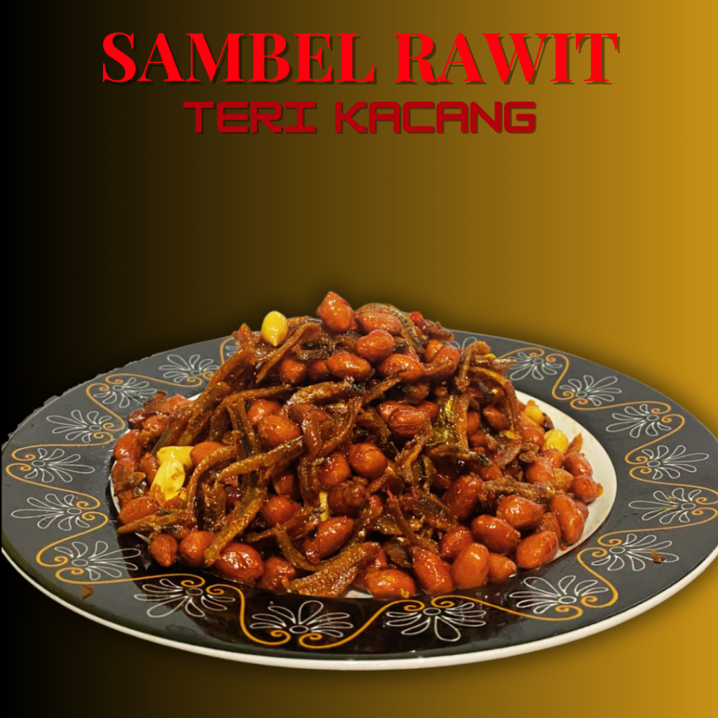 

Teri Kacang Balado Crispy 150gr / Teri Kacang Jengki Siap Makan