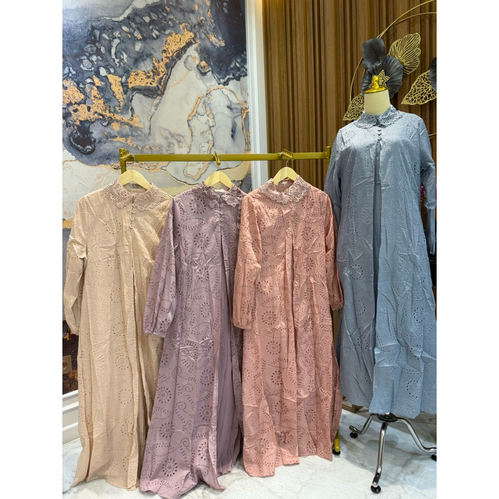 177 set inner outer katbol / gamis set inner outer /gamis katbol / gamis murah / gamis premium / gam