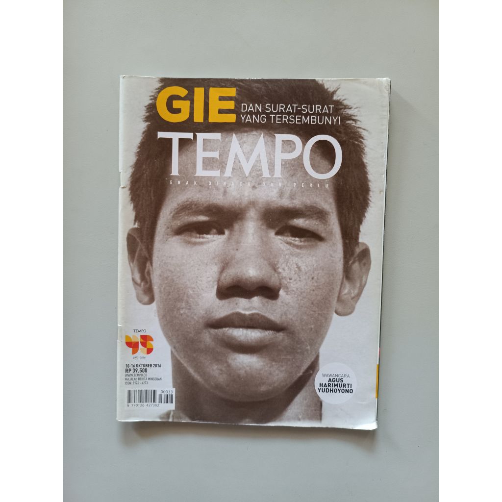 MAJALAH TEMPO EDISI 45TH 1971-2016 GIE
