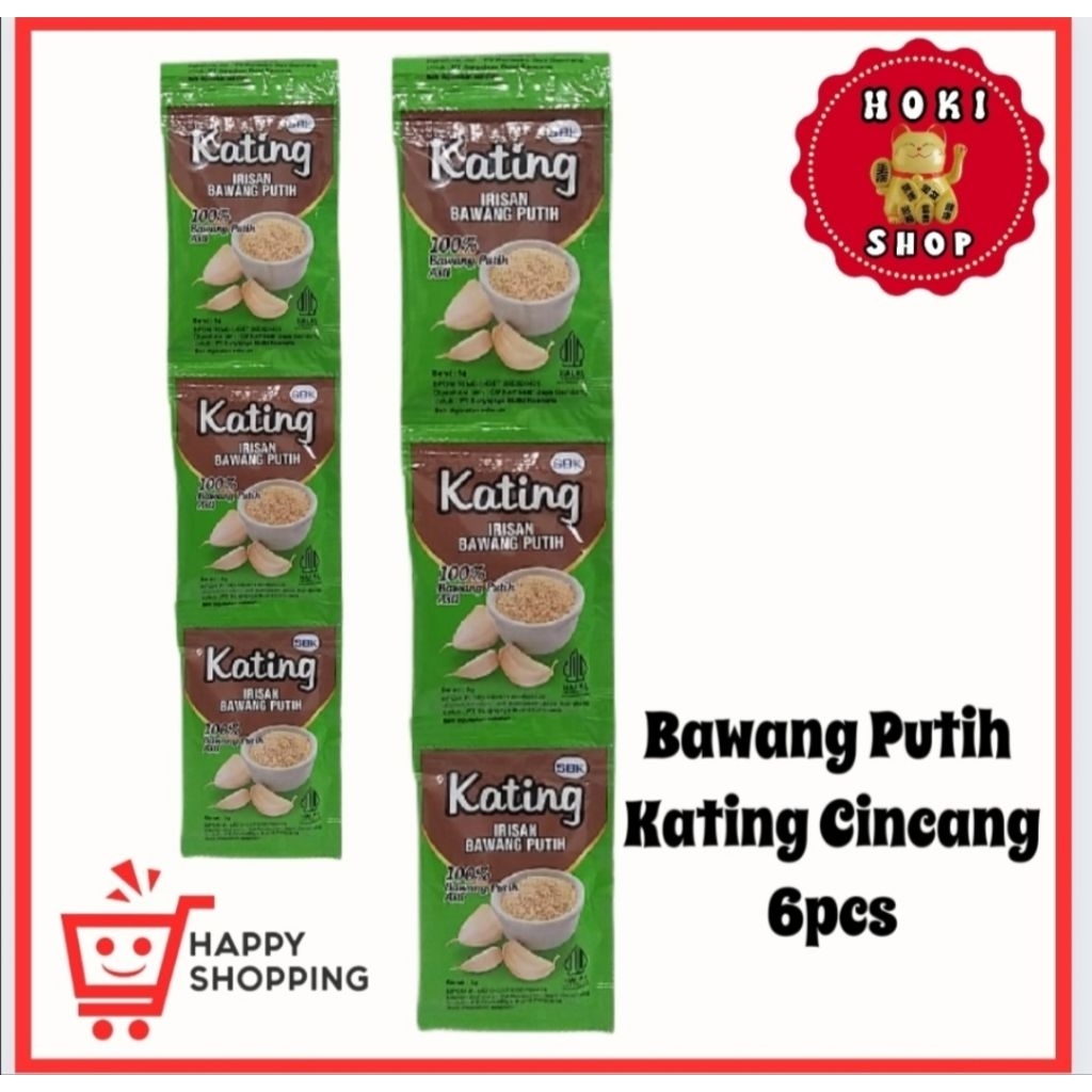 

Bawang Kating Irisan Bawang Putih 6pcs @6gr / Bawang Putih Cincang Kering