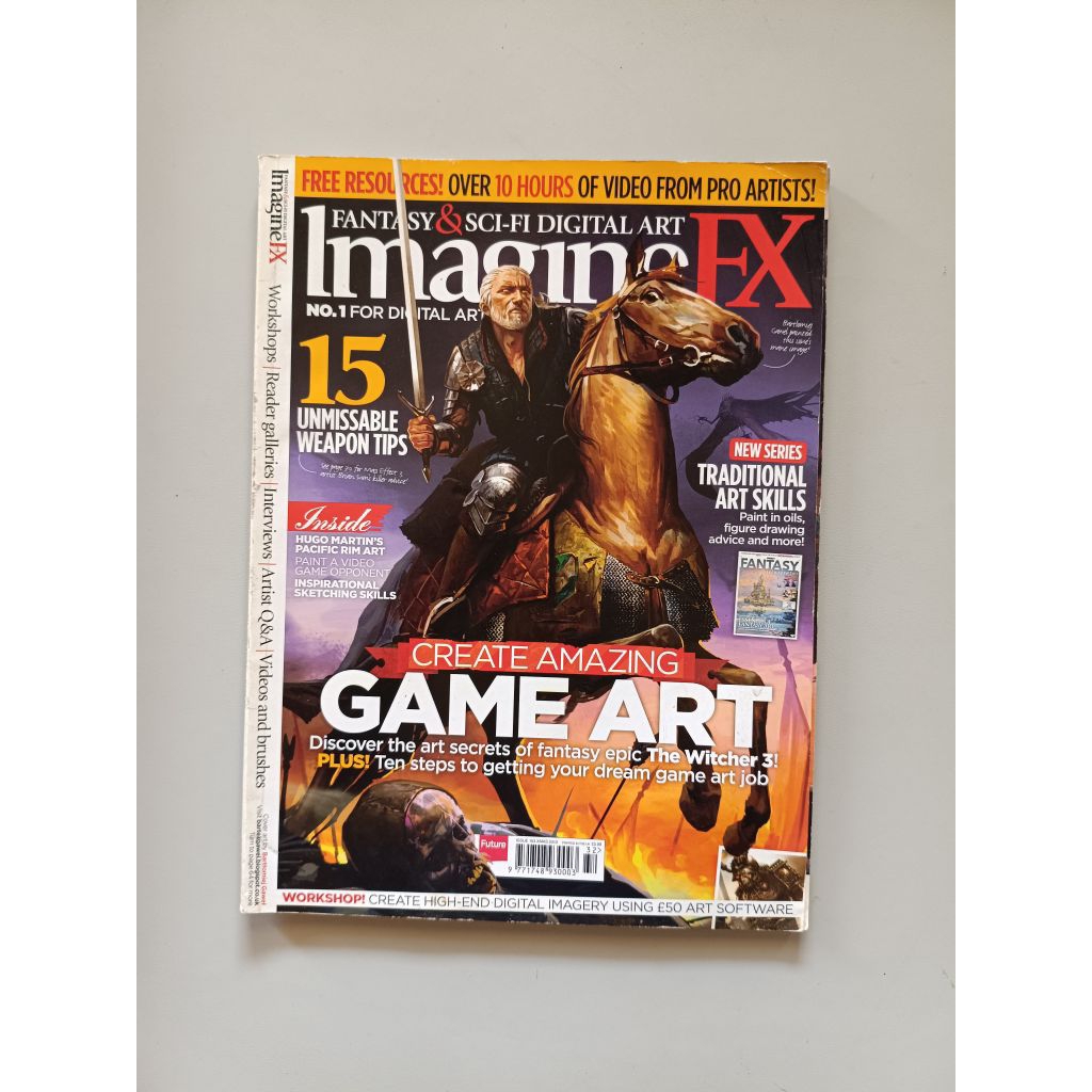 MAJALAH IMAGINE FX ISSUE 103 XMAS 2013 CREATE AMAZING GAME ART
