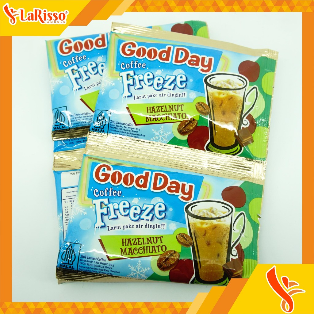 

GOOD DAY FREEZE 3IN1 INSTANT COFFEE 10X30GR ALL VARIAN