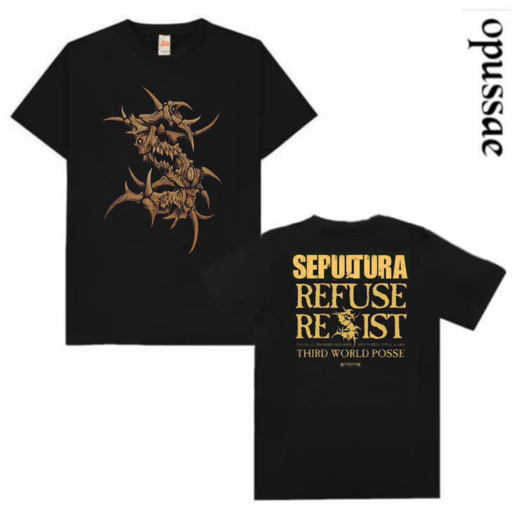 Kaos Band Sepultura - Logo Sepultura