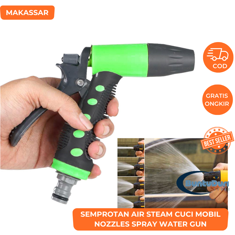 Semprotan AirSteam Cuci Mobil Nozzles Spray Water Gun