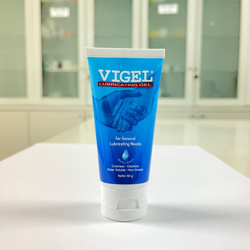 Vigel Gel 60 gram - Lubricating Gel / Pelumas Kondom dan Organ Intim