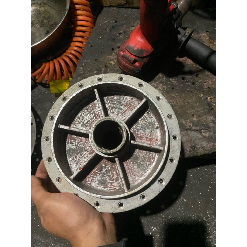 Tromol belakang ninja r second merek VND