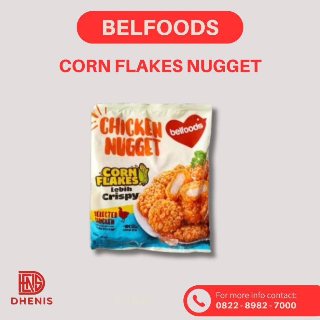 

Belfoods Chicken Nugget Cornflakes 450gr