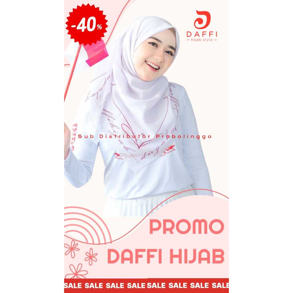 PROMO DAFFI HIJAB - SEGI EMPAT AGUSTIN