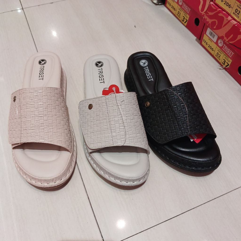 sandal wanita sol 3cm TRISET❗️ori matahari