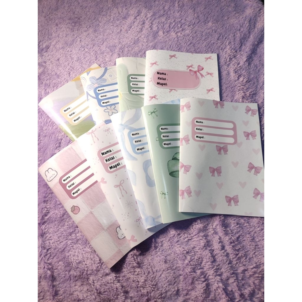 

Sampul Buku Aesthetic/Sampul Buku lucu/Sampul buku sidu/Sampul Sekolah