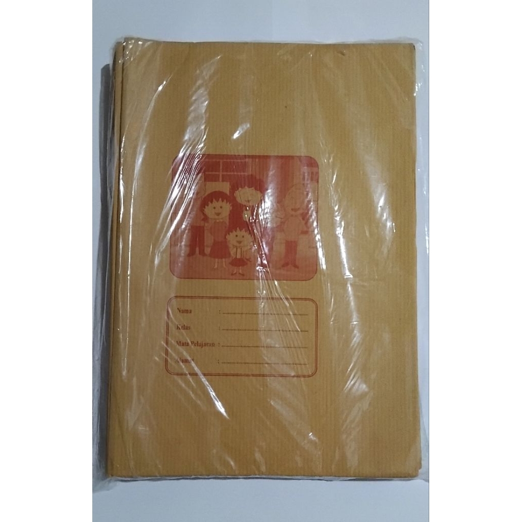 

Sampul kertas kacang sampul karakter sampul buku tulis biasa 10 lembar