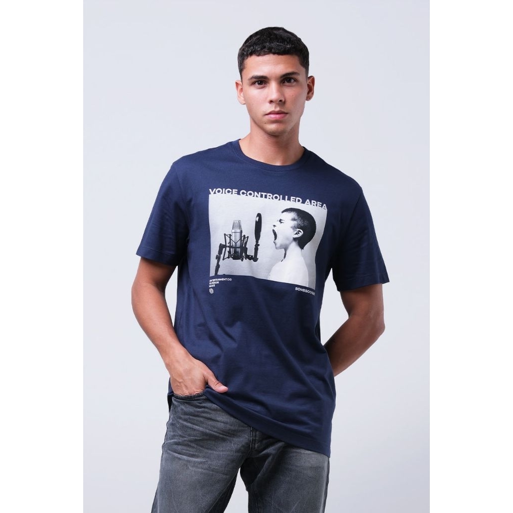 BOMBBOOGIE KAOS/T.SHIRT SLIMFIT ORIGINAL 100%