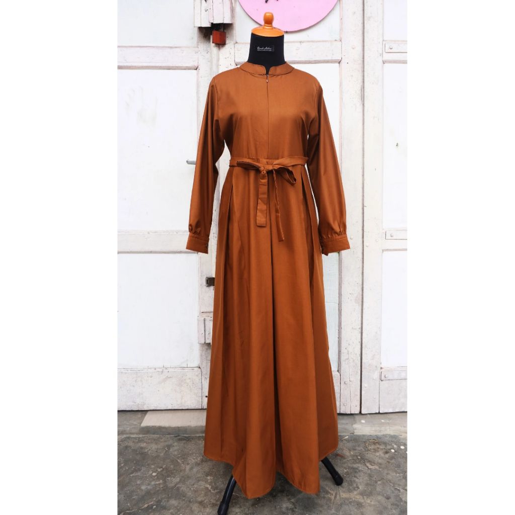 Gamis Khaki/PDH (8) | Rumah Aisha