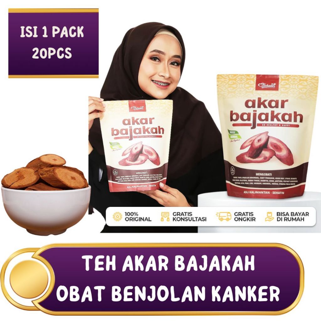

AKAR BAJAKAH ASLI KALIMANTAN ISI 300GR I OBAT HERBAL KANKER BENJOLAN TUMOR I AKAR KAYU BAJAKAH 100%