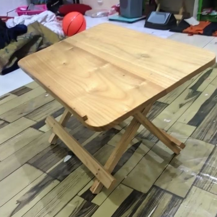 Meja Lipat Miring Jumbo Rehal Kayu Lurus Tipe Miring Ukuran '40