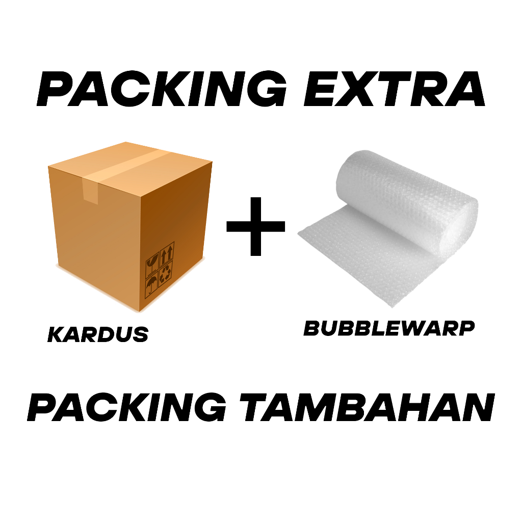 

Packing Extra / Cantik - Packing Tambahan Asuransi Pengiriman