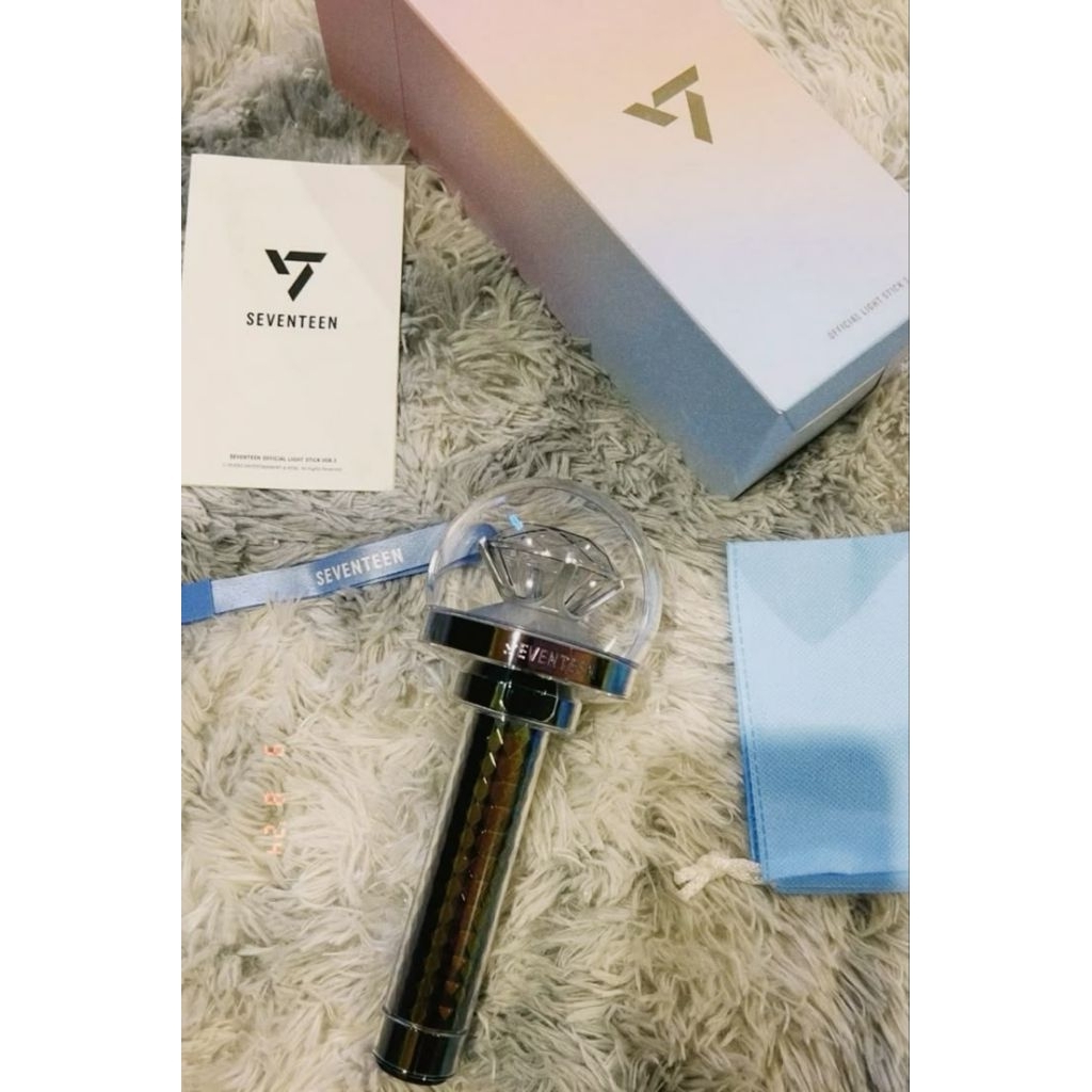 Ligthstick Seventeen CaratBong Ver 2 Carat Bong Version 2 Preloved Official New