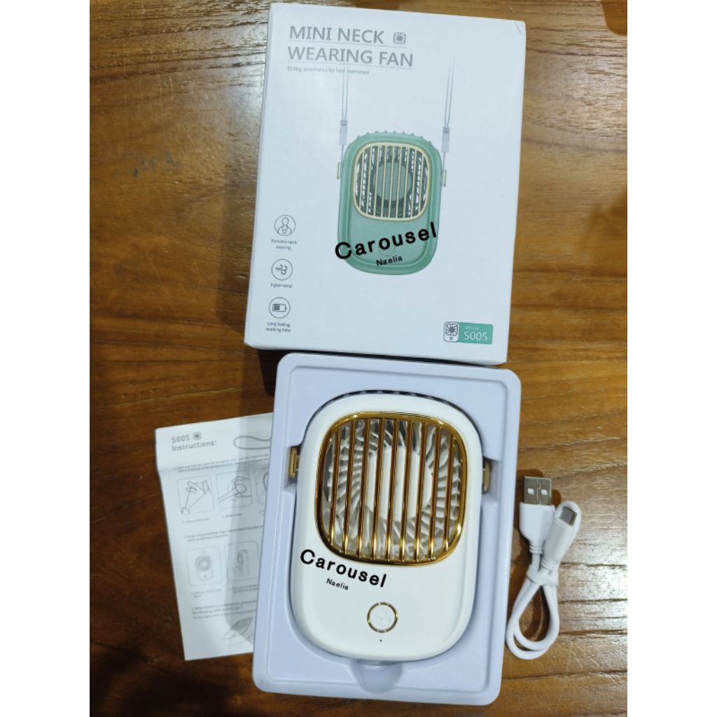 

NEW! Mini Neck Wearing Fan - Kipas Leher Adem Praktis