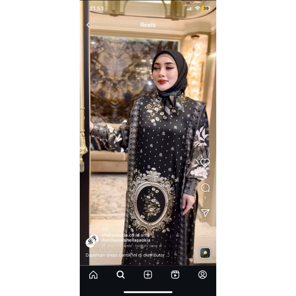 PRELOVED DRESS SHELLA SAUKIA