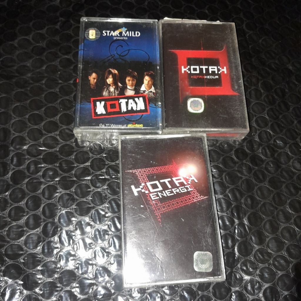 kaset pita kotak band sepaket