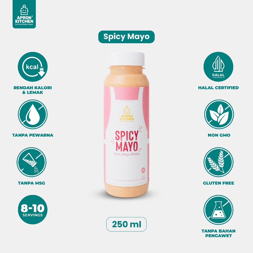 

Apron Kitchen Spicy Mayo Saus Bumbu Masak Cocolan Jepang 250ML
