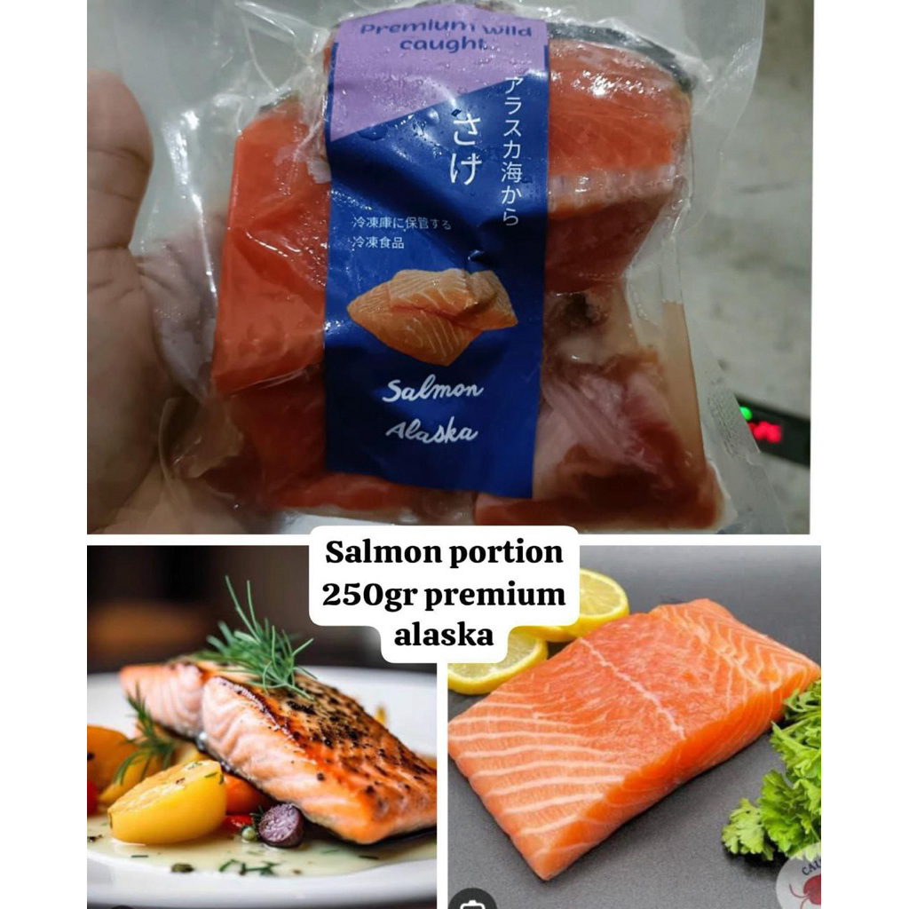

Salmon Portion Alaska 250gr