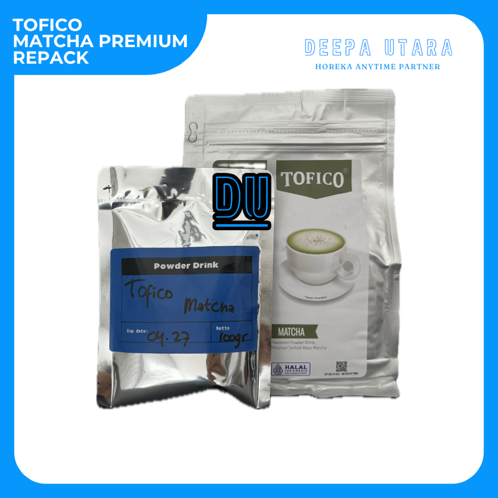 

TOFICO POWDER Repack COKLAT, GREENTEA, MATCHA PREMIUM, TARO, REDVELVET, WHITECHOCO,FRAPPE