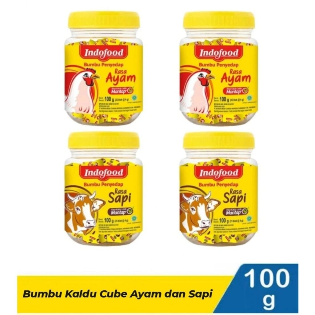 

Indofood Bumbu Kaldu Cube 100gr